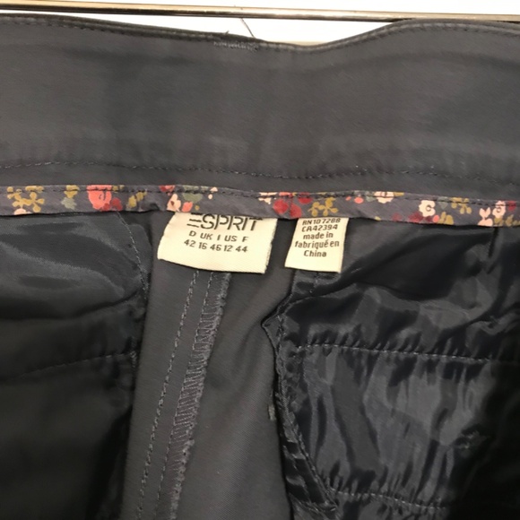 New Esprit dress pants, Size 12, blue - Picture 3 of 3